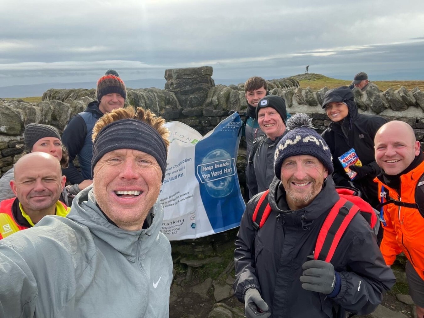 Team Parkinson complete the Yorkshire Three Peaks for mental health charity